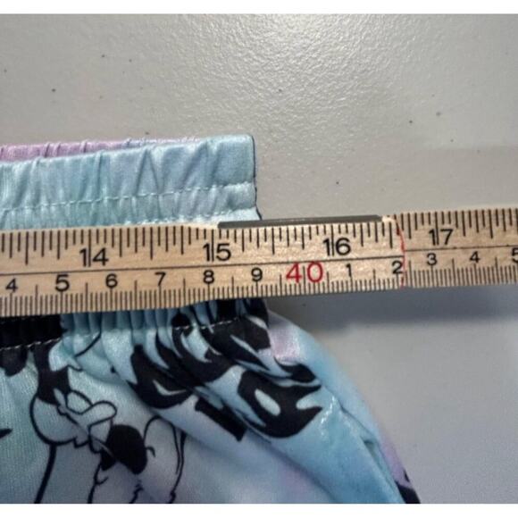 Disney Mickey Mouse Pastel Tie-Dye Lounge Shorts, Mens Large - Picture 7 of 9